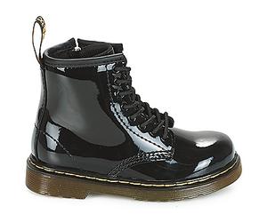 Boots enfant filles Dr. Martens PATENT TODDLER Noir 27