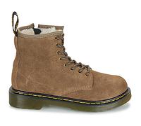 Boots enfant filles Dr. Martens 1460 Serena J Dark Khaki Bronx Suede Beige 28