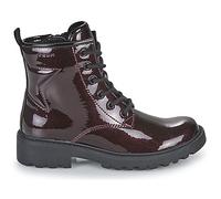 Geox Fille J Casey Girl Bateau cheville, Dk Burgundy Black, 29 EU