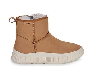 Boots enfant filles Geox J LAQUINNY GIRL Beige 30