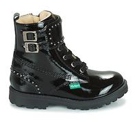 Boots enfant filles Kickers GROOROCK Noir 32