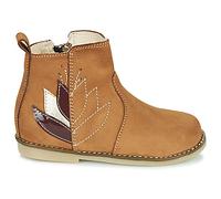 Boots enfant filles Little Mary KARRY Marron 20