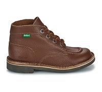 Boots enfant garcons Kickers KICK COL Marron 32