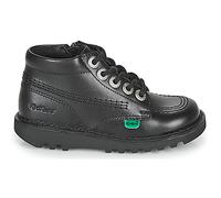 Kickers Bottines classiques Hi pour enfant avec fermeture éclair | Extra confortables | Durabilité accrue | Qualité supérieure, Noir, 24 EU