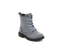 Boots enfant tiname bleu metalise 33