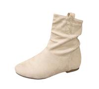 Boots Femme Bottes Noir Santiags Botte Gros Mollet Womens Bottines Pied Large Chaussure Hiver Camper pour Talon Noires Beige Bottine Souple Cuir Orthopédiques