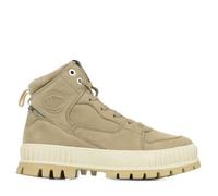 Boots Femme - Palladium - Pallashock Hi Snk - Cuir - Beige - Semelle crantée 39