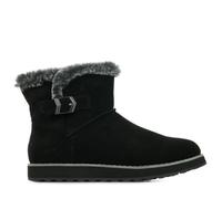 Boots Femme - Skechers - Keepsakes 2.0 Broken Arrow - Cuir - Compensé - Noir 36