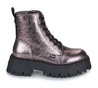Boots femmes Buffalo ASPEN LACE UP MID Argenté 41