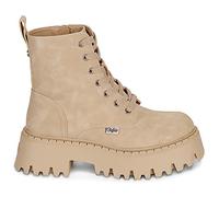 Boots femmes Buffalo ASPEN LACE UP MID WARM Beige 36