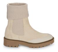 Boots femmes Calvin Klein Jeans COMBAT MID CHELSEA BOOTWL Beige 37