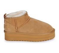 Bottes Colors of California Platform sheepskin suede boot pour Femme 37 Marron