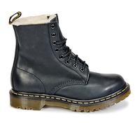 Dr Martens Boots 1460 Serena En Cuir Doublées De Fourrure Synthétique - Black Burnished Wyoming - 38