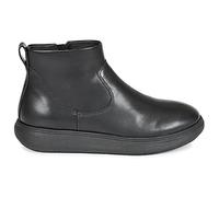 Fitflop Bottines iQ-COMFF en cuir avec fermeture éclair – Femme Noir 38