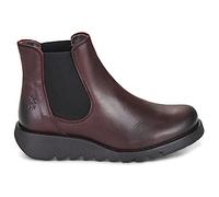 Fly London Women SALV195FLY Fashion Boot, VIN (ÉLASTIQUE NOIR), 37