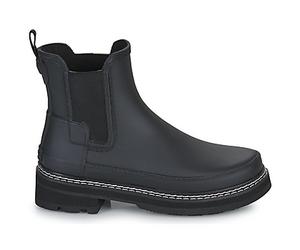Boots femmes Hunter Refined Stitch Detail Chelsea Boots Noir 37