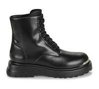 Love Moschino Boots SQUARE LOVE ANKLE BOOT in Noir 37