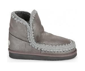 Boots femmes Mou ESKIMO 18 SPECIAL LEATHER Argenté 40