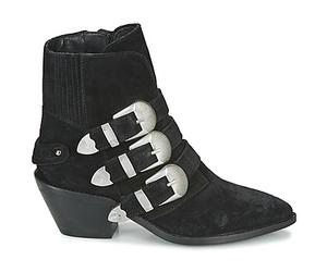 Boots femmes Pepe jeans WESTERN W BUCKLE Noir 36