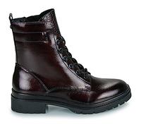 Tamaris Bottines plates en dentelle pour femme 1-25236-43 Merlot Patent 37 EU, Brevet Merlot, 37 EU