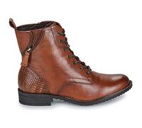 Bottines femme Tamaris en cuir à lacets Marron 37