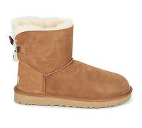 Botte UGG Mini Bailey Bow II pour femme | UGG UE in Brown, Taille 40, Shearling
