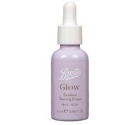 Boots Glow Gouttes bronzantes 28 ml - Transformez votre crème hydratante préférée en un autobronzant personnalisé - Compatible avec les hydratants, huiles et beurres pour le visage et le corps
