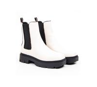Boots Guess Bisun Logo 4g Femme Blanc - 37