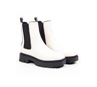 Boots - Guess - Femme - Bisun logo 4G - Blanc - Synthétique