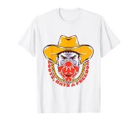 « Boots, Hats & Freedom » Motif Cowboy Outlaw Western Rope T-Shirt