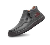 Boots Homme Imperméable Bottine Femme Homme en Cuir Chaussures de Sécurité Hommes Impermeable Chaussures de Travail Antidérapantes Chaussure Ville Confort Bottes Courtes Botte Mocassin Basket Montante