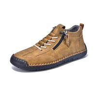 Boots Homme Imperméable Bottine Femme Homme en Cuir Chaussures de Travail Antidérapantes Chaussures de Sécurité Hommes Confort Botte Mocassin Impermeable Chaussure Ville Bottes Courtes Basket Montante