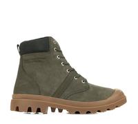 Boots Homme Palladium Pallabrousse Cuff WP+ - Marron - Large Talon - Cuir Nubuck - Lacets - Waterproof 40