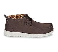 Boots hommes HEYDUDE WALLY MID STRECH CANVAS Marron 43