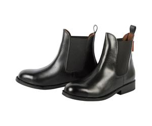 Boots Jodhpur en cuir embout de sécurité en acier Harry's Horse Noir 45