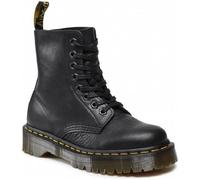 Boots lacets 1460 PASCAL BEX BLACK UNICK - DR MARTENS - Cuir - Noir - Hauteur de la tige moyenne 40