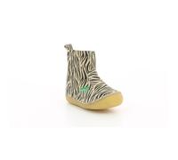 Boots Mixte Blanc - Kickers - Socool Cho - Cuir - Fermeture Zip - Confortable 18