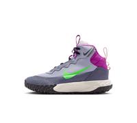 Boots Nike Terrascout pour ado avec motifs réfléchissants Ghost/Light Carbon/Vivid Purple/Green Strike 35.5