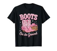 Boots on Day Ground Urban Western Hip Hop Cowgirl T-Shirt