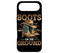 Boots on The Ground Bottes de Cowboy Southern Country Rodéo Coque pour iPhone Air