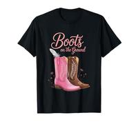Boots On The Ground Juneteenth Cowgirl où se trouvent les fans T-Shirt