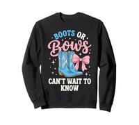 Boots Or Bows Can't Wait to Know Western Cowboy Sweatshirt