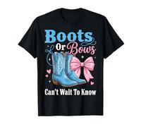 Boots Or Bows Can't Wait to Know Western Cowboy T-Shirt
