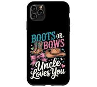 Boots Or Bows Uncle Loves You Coque pour iPhone 11 Pro Max
