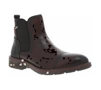 Boots - Pikolinos - Marron - Dessus/tige textile et cuir - Semelle extérieure autres matériaux - Talon plat 45