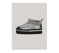 Boots plateforme - Tommy Jeans - Femme - Argenté - Synthétique - Talon compensé 38