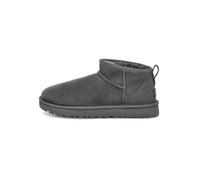 Boots - UGG - CLASSIC ULTRA MINI - Femme - Cuir - Gris - Plat 36