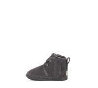 Boots UGG NEUMEL Bébé - Gris - Cuir - Lacets élastiques fixes - Semelle en caoutchouc moulé T1