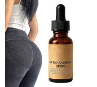 Booty Drops Huile de modelage 60 ml | Gouttes liquides à action rapide pour femmes soins quotidiens sculpture du corps gym routine matin soir