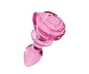 BOOTY SPARKS - Plug Anal Rose en Verre Petit Rose